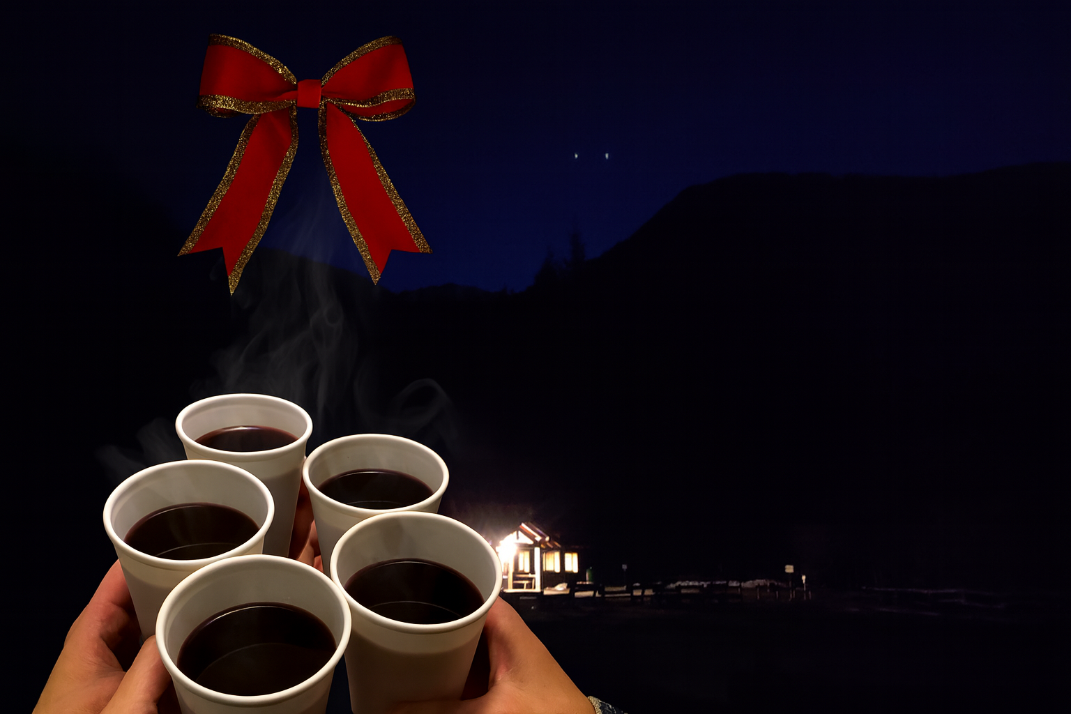 Rifugio, foresta e vin brulè: benvenuto inverno!